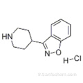 1,2-benzisoxazole, 3- (4-pipéridinyl) -, monochlorhydrate CAS 84163-22-4